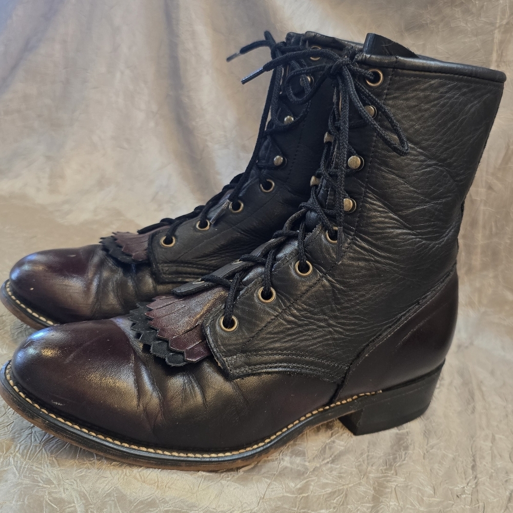 LAREDO ROPER BOOTS SZ8 - Picture 13 of 16